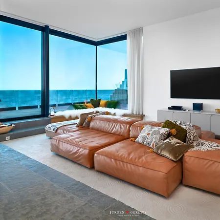 Designer Strandvilla Auf Der Ostsee - Mit Freiem Meerblick Und Dachterrasse