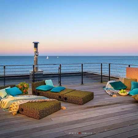 Designer Strandvilla Auf Der Ostsee - Mit Freiem Meerblick Und Dachterrasse * Olpenitz