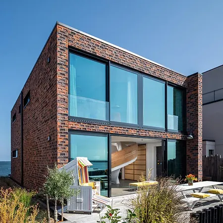 Σπίτι διακοπών Designer Strandvilla Auf Der Ostsee - Mit Freiem Meerblick Und Dachterrasse Olpenitz