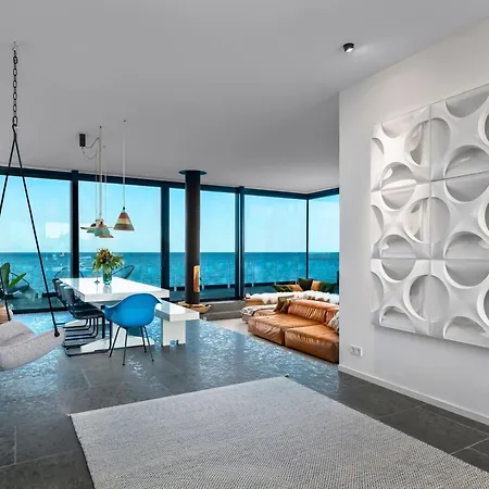 Σπίτι διακοπών Designer Strandvilla Auf Der Ostsee - Mit Freiem Meerblick Und Dachterrasse