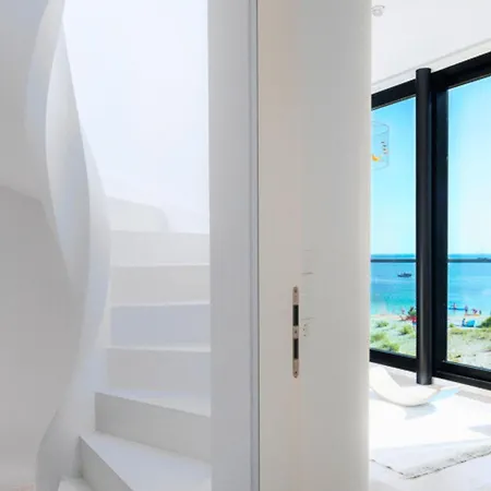 Nyaraló Designer Strandvilla Auf Der Ostsee - Mit Freiem Meerblick Und Dachterrasse
