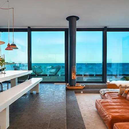 Designer Strandvilla Auf Der Ostsee - Mit Freiem Meerblick Und Dachterrasse * Olpenitz